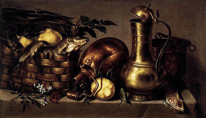 Antonio Ponce Still-Life in the Kitchen oil painting image